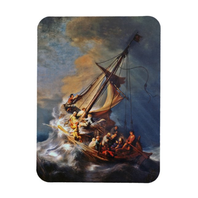 Storm on the Sea of Galilee Magnet (Vertical)