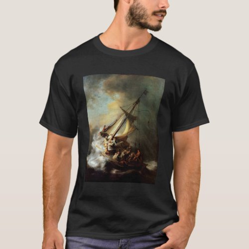 Storm on the Sea of Galilee T_Shirt