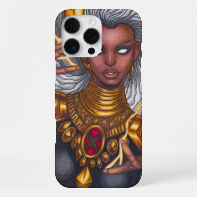 Storm ~ Ororo Munroe iPhone Case (Back)