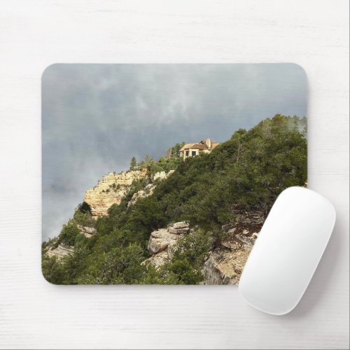 Storm Over Grand Canyon North Rim Lodge Mouse Pad