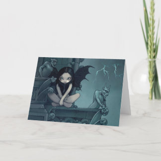 "Storm over Notre Dame" Greeting Card
