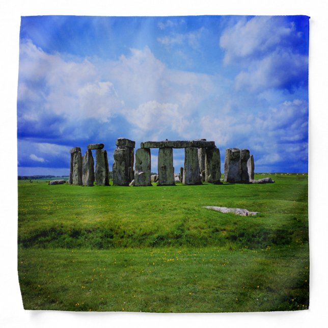 Storm Over Stonehenge Bandana (Front)