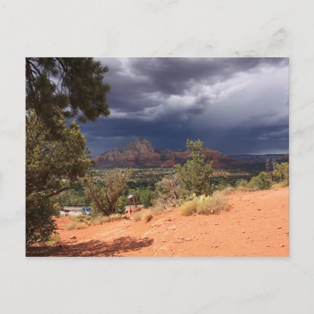 Storm over Vortex Postcard (Front)