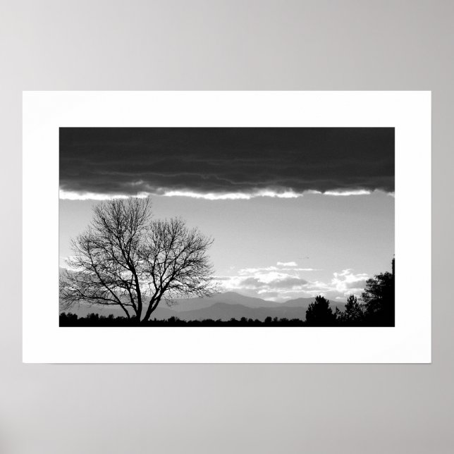 Storm Rolling In Poster (Front)