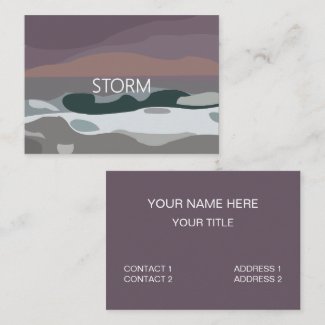 Storm Sky Clouds Sea Waves Meteorologist