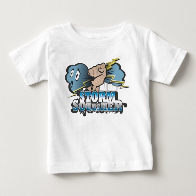 Storm Squasher Baby Baby T-Shirt (Front)