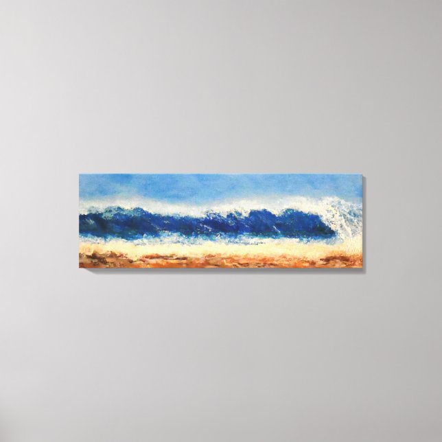 Storm surge canvas print (Front)