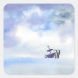 Storm-Tossed Square Sticker