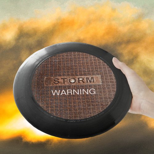 Storm Warning Rusty Drain Cover Wham_O Frisbee