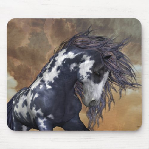 Storm  Wild Horse Mouse Pad