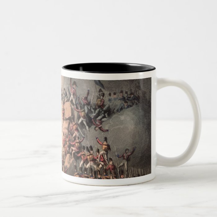 Storming of Ciudad Rodrigo, aquatinted by Coffee Mugs