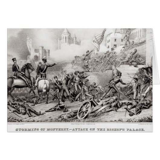 Storming of Monterey Cards (Front Horizontal)