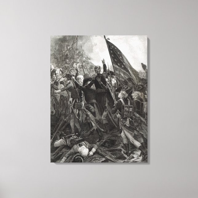 Storming of Stony Point, July 1779 Canvas Print (Front)