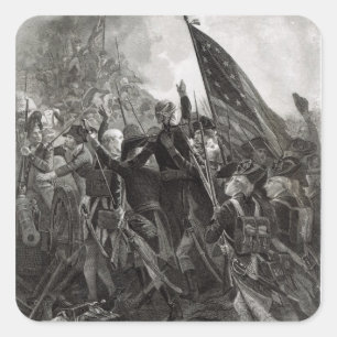 Storming of Stony Point, July 1779 Square Sticker