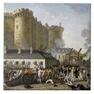 Storming of the Bastille Ceramic Tile