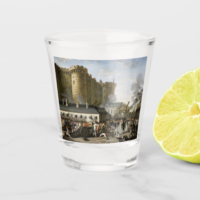 Storming of the Bastille Shot Glass (Front)