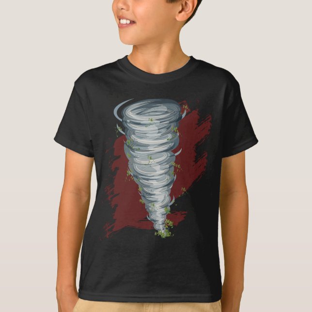 Storms Chaser Tornado Hurricane Blizzard Storms Ch T-Shirt (Front)