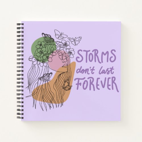 Storms Dont Last Forever _ Healing Notebook
