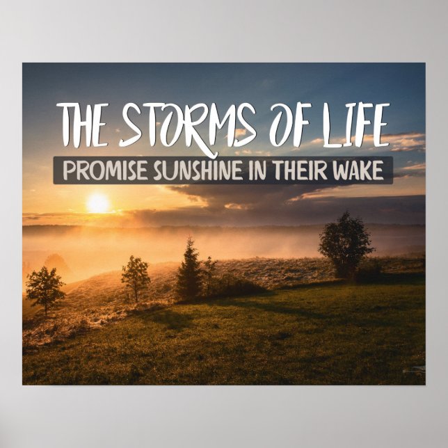 Storms Of Life Poster (Front)