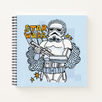 Stormtrooper Doodle Sketch Notebook