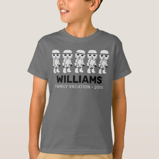 Stormtrooper Family Vacation T-Shirt
