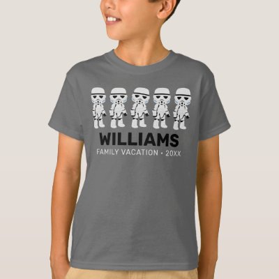 Stormtrooper Family Vacation T-Shirt