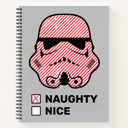 Stormtrooper  Naughty or Nice Notebook