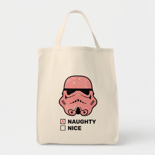 Stormtrooper  Naughty or Nice Tote Bag