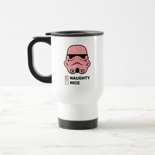 Stormtrooper  Naughty or Nice Travel Mug
