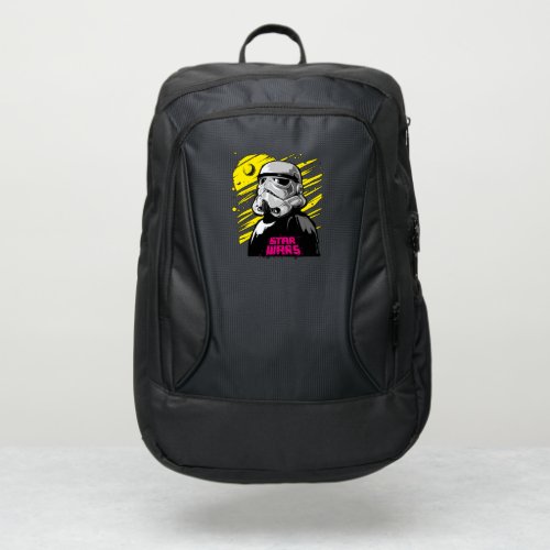 Stormtrooper Neon Death Star Sketch Port Authority Backpack