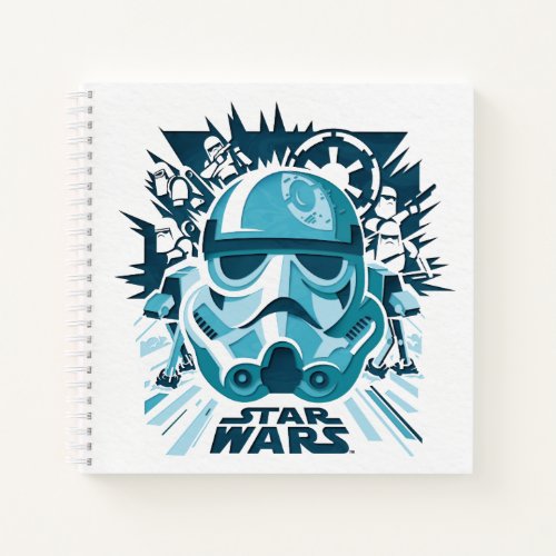 Stormtrooper Paper Cut_Out Collage Notebook