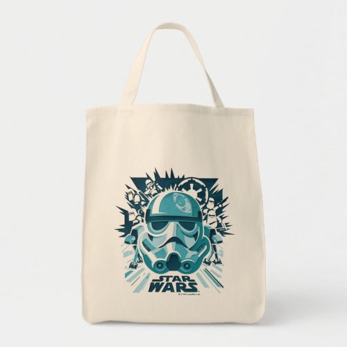 Stormtrooper Paper Cut_Out Collage Tote Bag