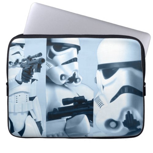 Stormtrooper Photo Collage Laptop Sleeve