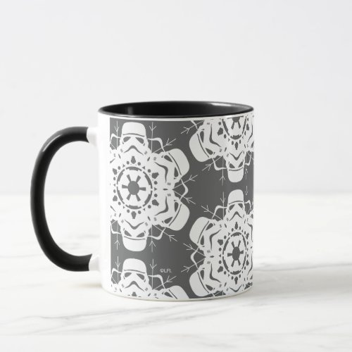 Stormtrooper Snowflake Design Mug