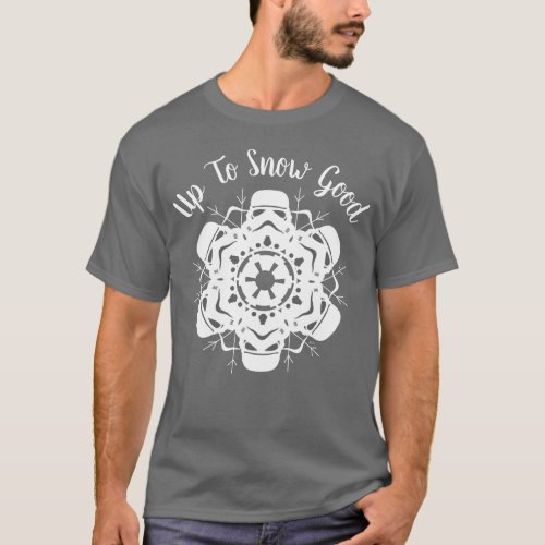 Stormtrooper Snowflake Design T_Shirt