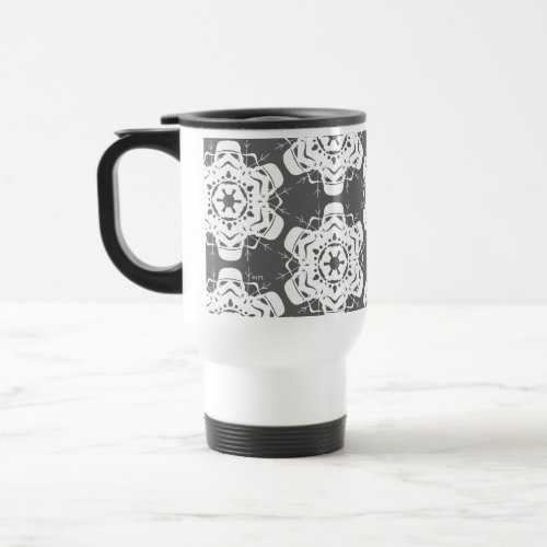 Stormtrooper Snowflake Design Travel Mug