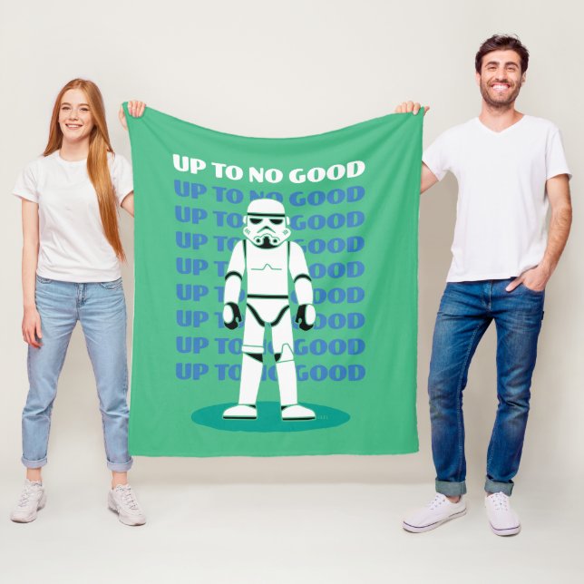 Stormtrooper | Up To No Good Fleece Blanket (In Situ)