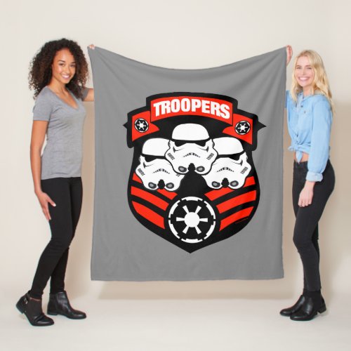 Stormtroopers Imperial Badge Fleece Blanket