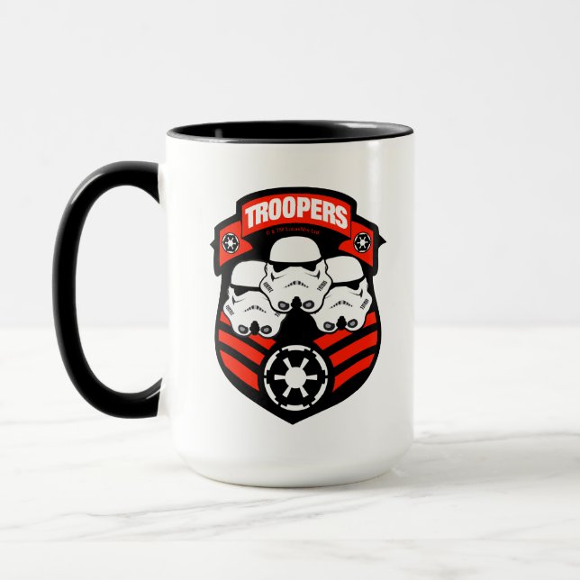 Stormtroopers Imperial Badge Mug (Left)