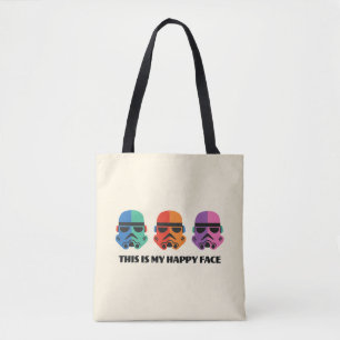 Stormtroopers This Is My Happy Face Tote Bag