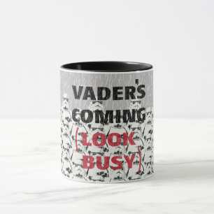 Stormtroopers - Vader's Coming (Look Busy) Mug