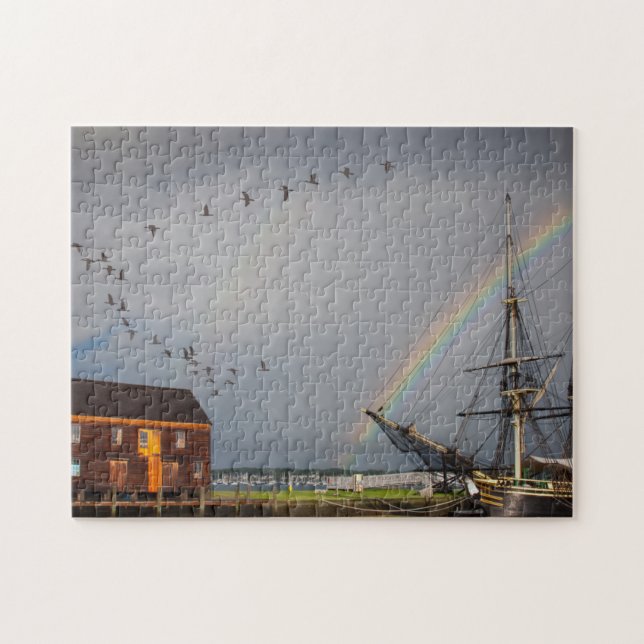 Stormy Afternoon over the Friendship Jigsaw Puzzle (Horizontal)