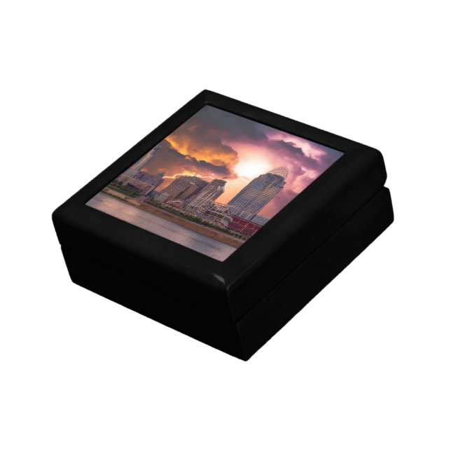 Stormy Cincinnati Great American Ball Park Gift Box (Side)
