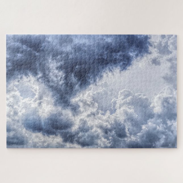 Stormy clouds puzzle (Horizontal)