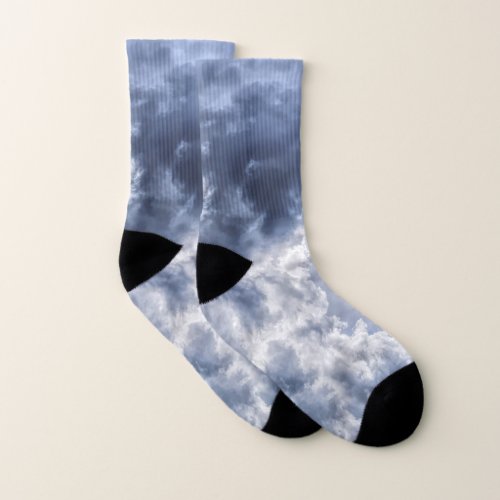 stormy clouds socks