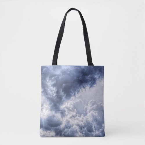 stormy clouds tote bag