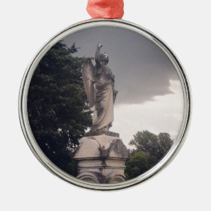 Stormy Day Angel Washington Iowa Metal Ornament