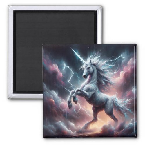 Stormy Fury Legendary Unicorn Magnet