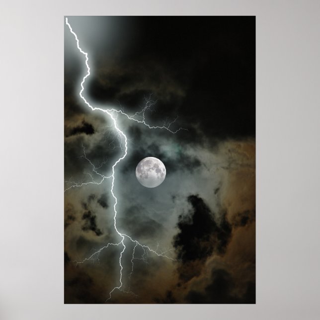 Stormy Moon Poster (Front)