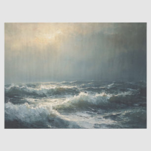 Stormy Ocean Fine Art Tissue Paper
